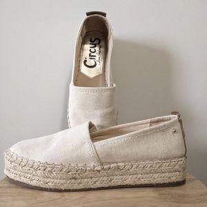 Circus by Sam Edelman Canvas Platform Espadrilles